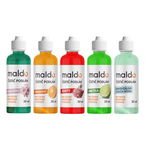 Floovia testovací set čističov podláh 5x30 ml – 5 rôznych vôní