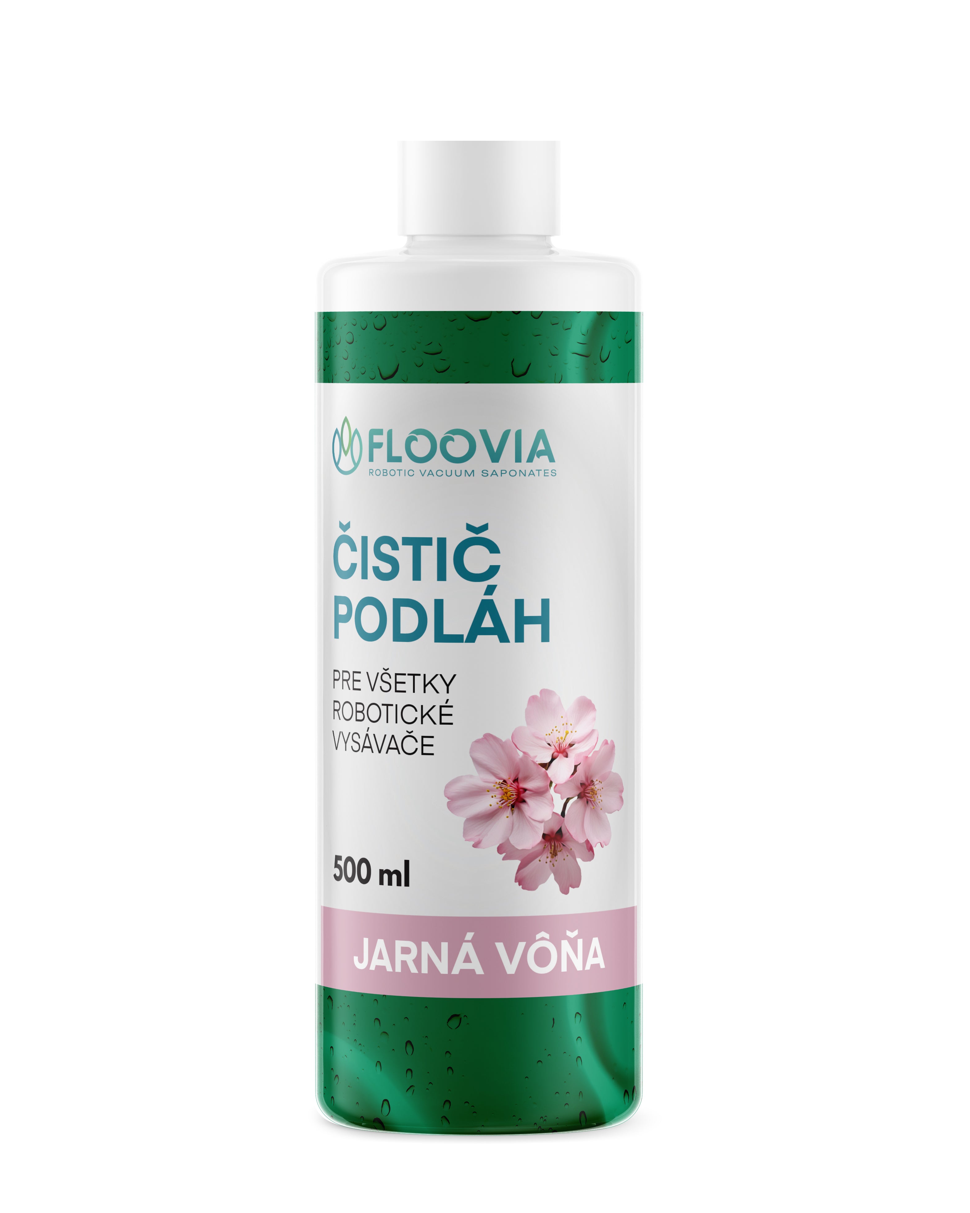 Floovia čistič podláh 500 ml – výsledok čistenia podlahy